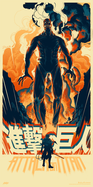 Attack on Titan variant by Matt Taylor